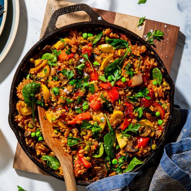 Vegetable Paella (Paella Verdura)