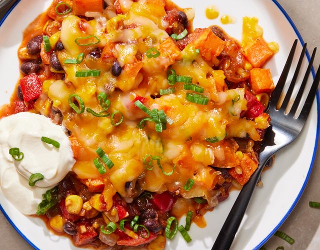 Chili Cheese Sweet Potato Casserole