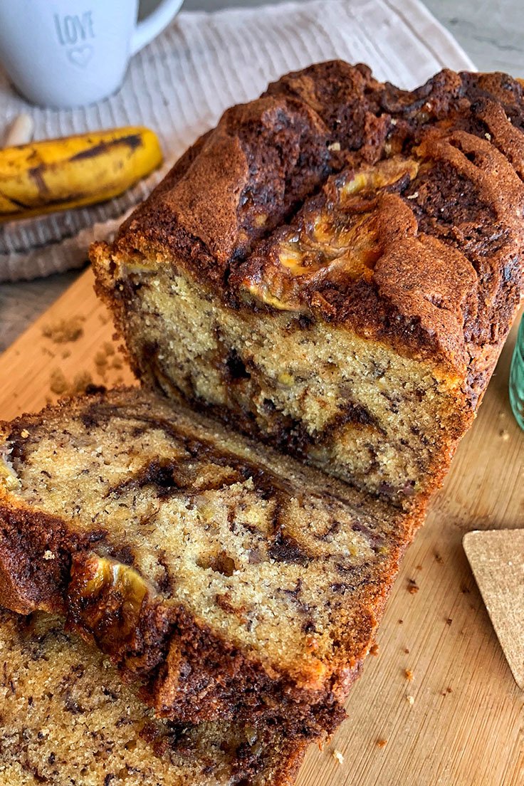 Cinnamon Swirl Banana Bread