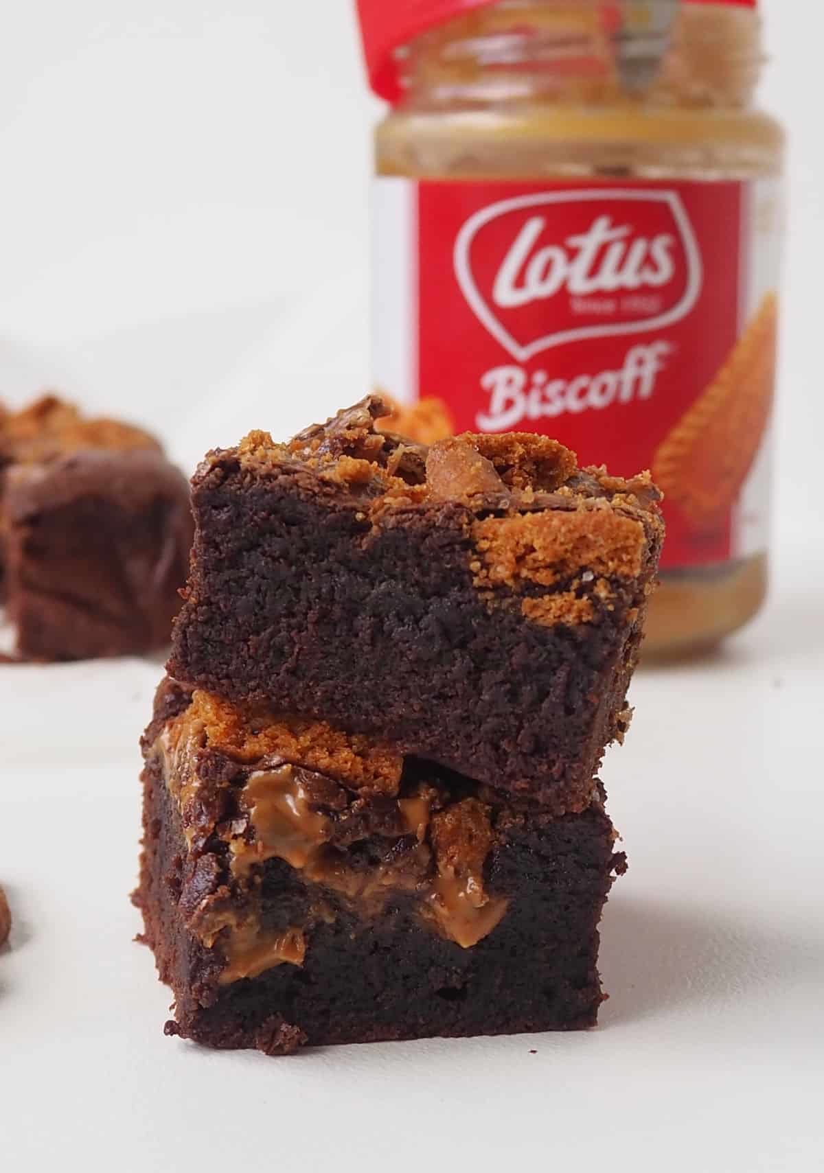 Biscoff Brownies