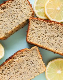 Healthy Lemon Poppyseed Cake