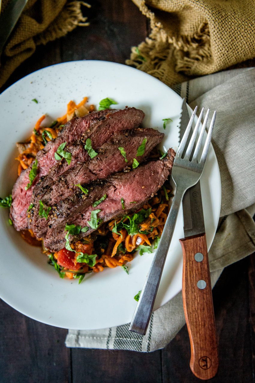 Grilled Flat Iron Steak