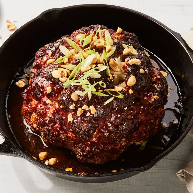 Brown Sugar BBQ Whole Roasted Cauliflower