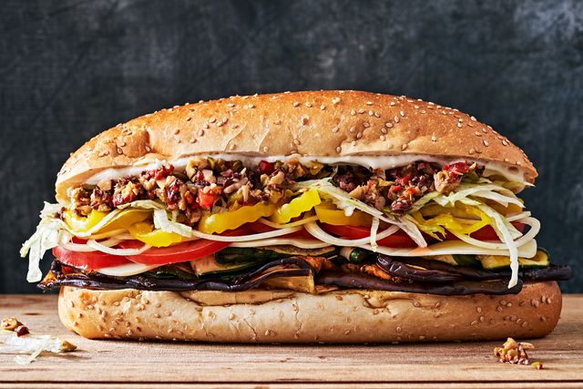 Vegetarian Italian Sub